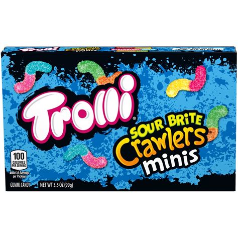 individual packs of gummy worms|Trolli Sour Brite Candy Crawlers Gummi Worms –。